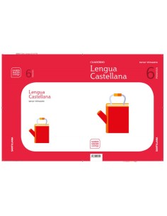 CUADERNO LENGUA 3 6ºPRIMARIA SABER HACER CONTIGO 2019